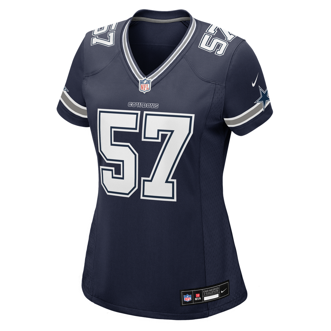 Malachi Lawrence Dallas Cowboys Women's Game Jersey - Navy