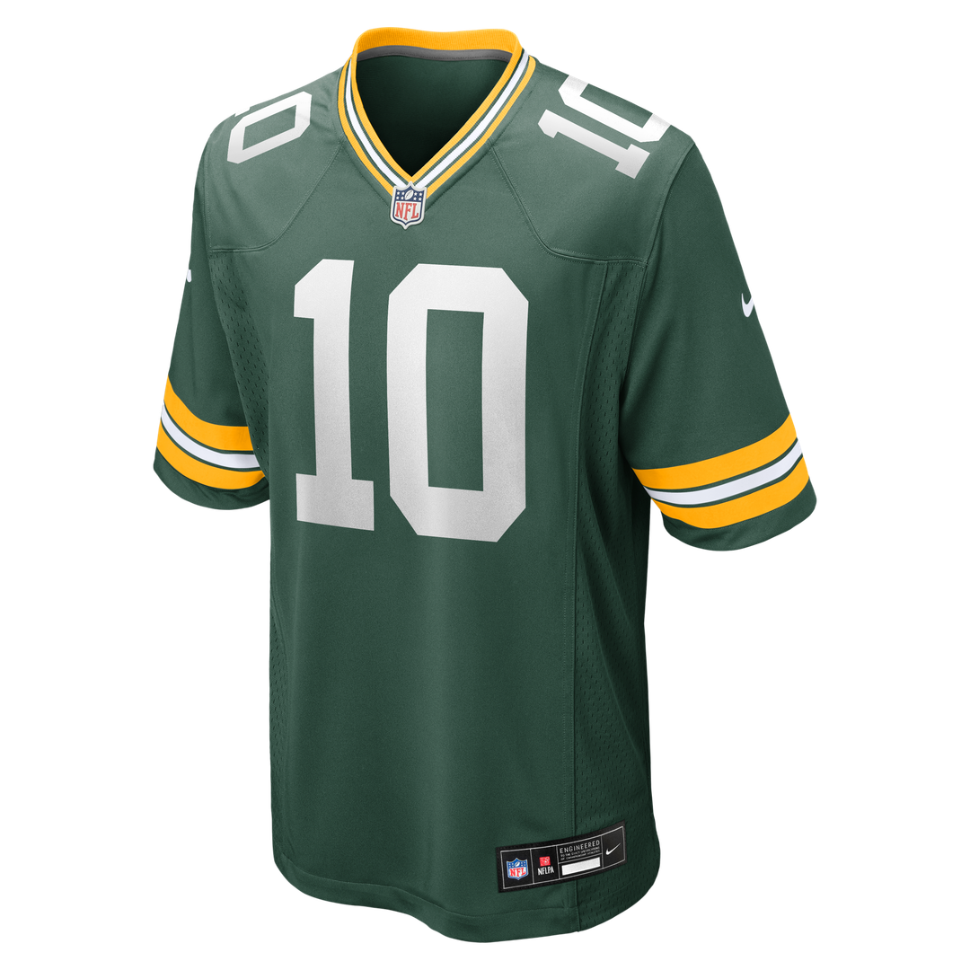 Jordan Love Green Bay Packers Player Game Jersey - Green