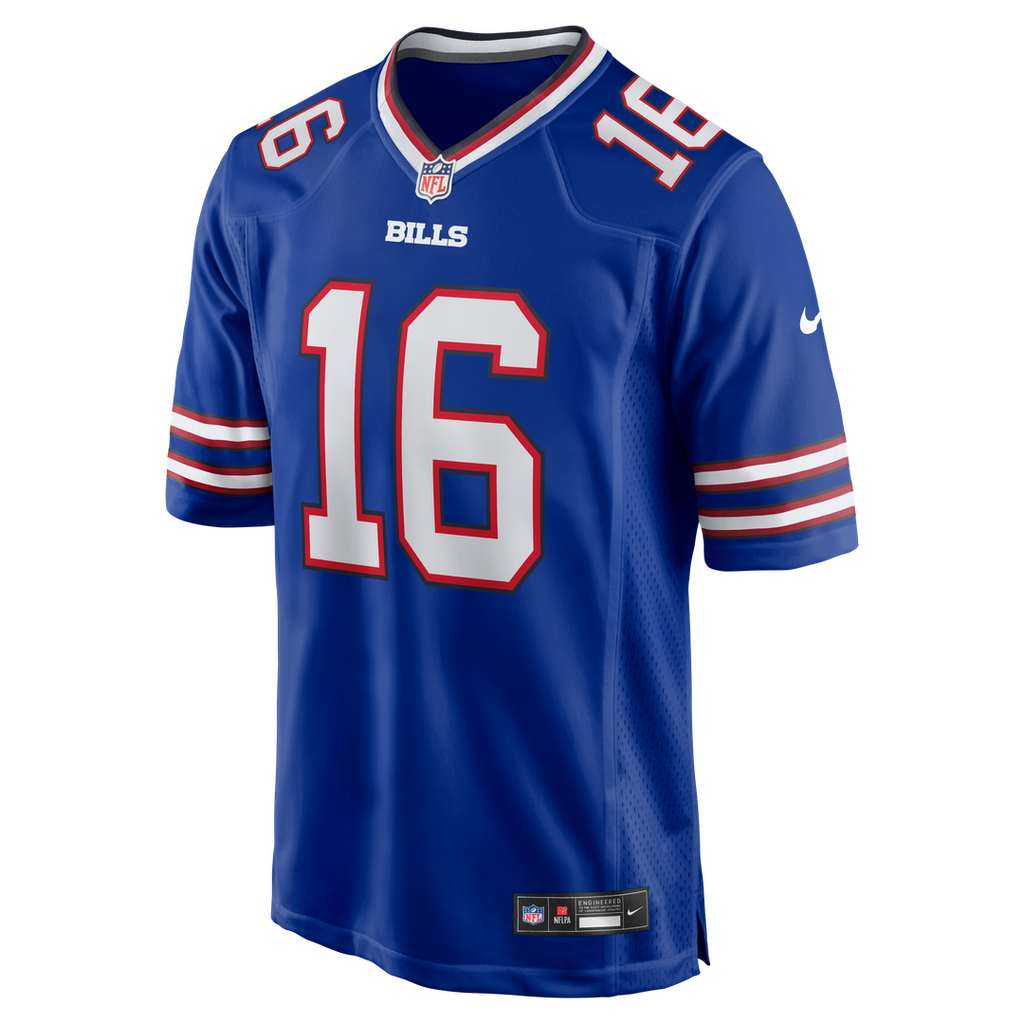 Tyler Bass Buffalo Bills Team Game Jersey - Royal
