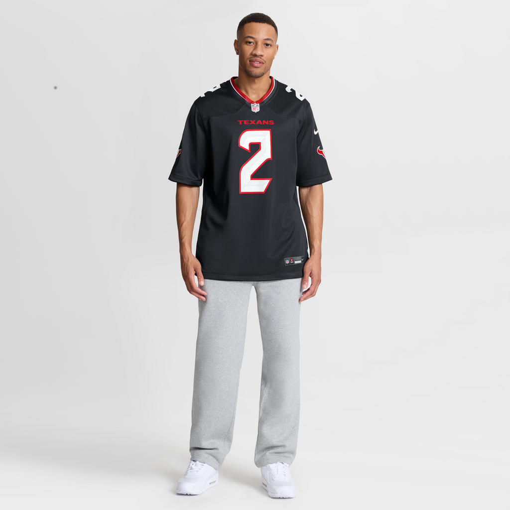 Calen Bullock Houston Texans Team Game Jersey - Navy