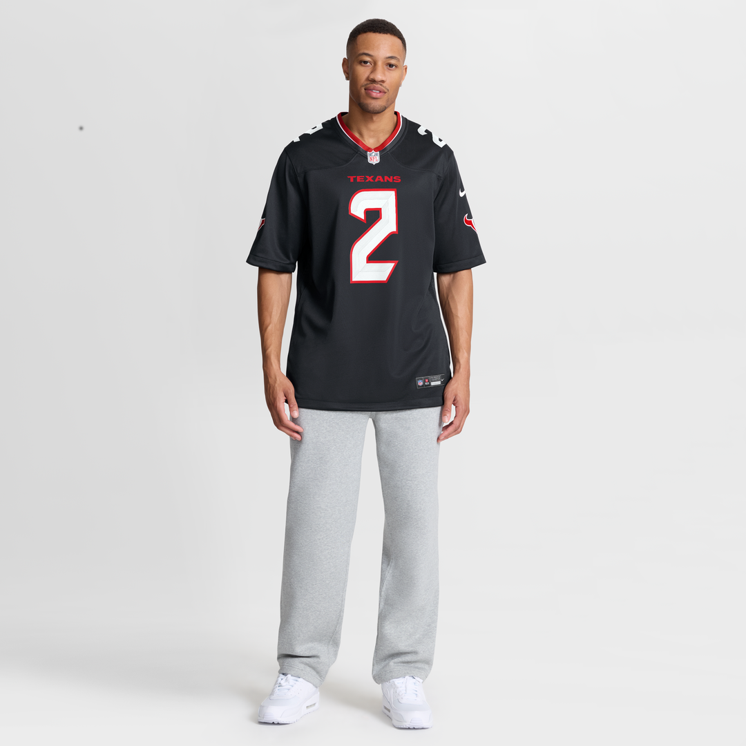 Calen Bullock Houston Texans Team Game Jersey - Navy