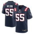Jared Wilson New England Patriots Team Game Jersey - Navy