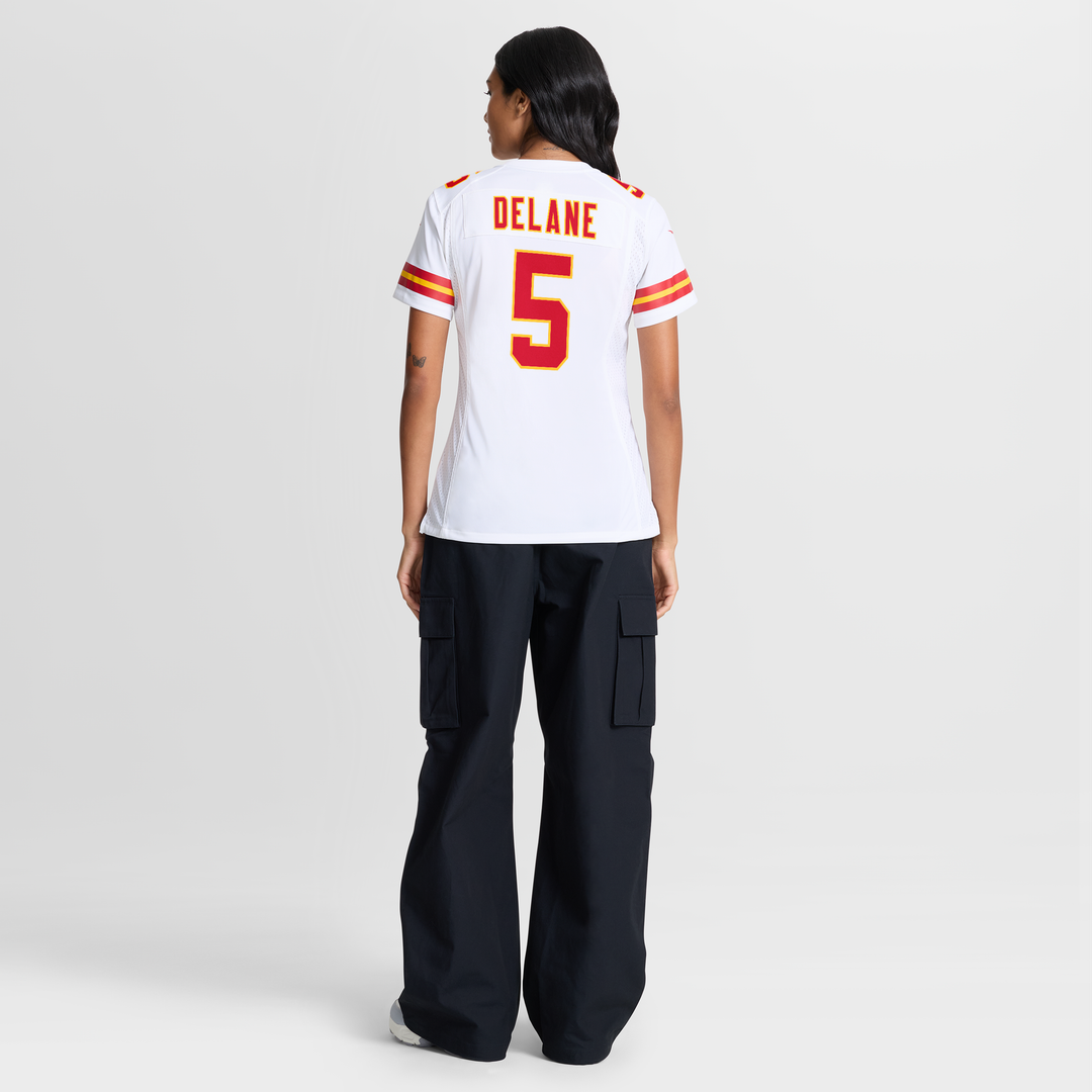 Mansoor Delane Kansas City Chiefs Women's Game Jersey - White