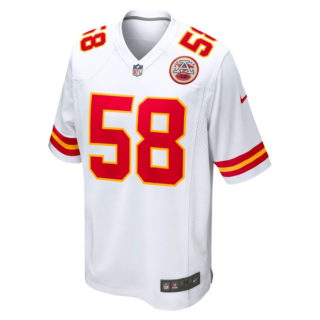 Derrick Thomas Kansas City Chiefs Retired Player Game Jersey - White