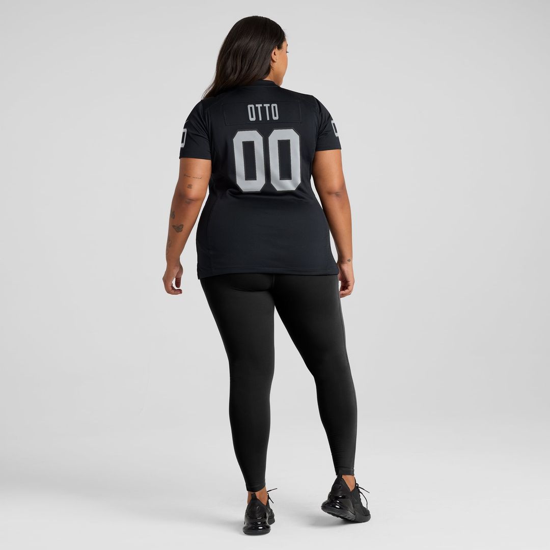 Jim Otto Las Vegas Raiders Women's Game Retired Player Jersey - Black