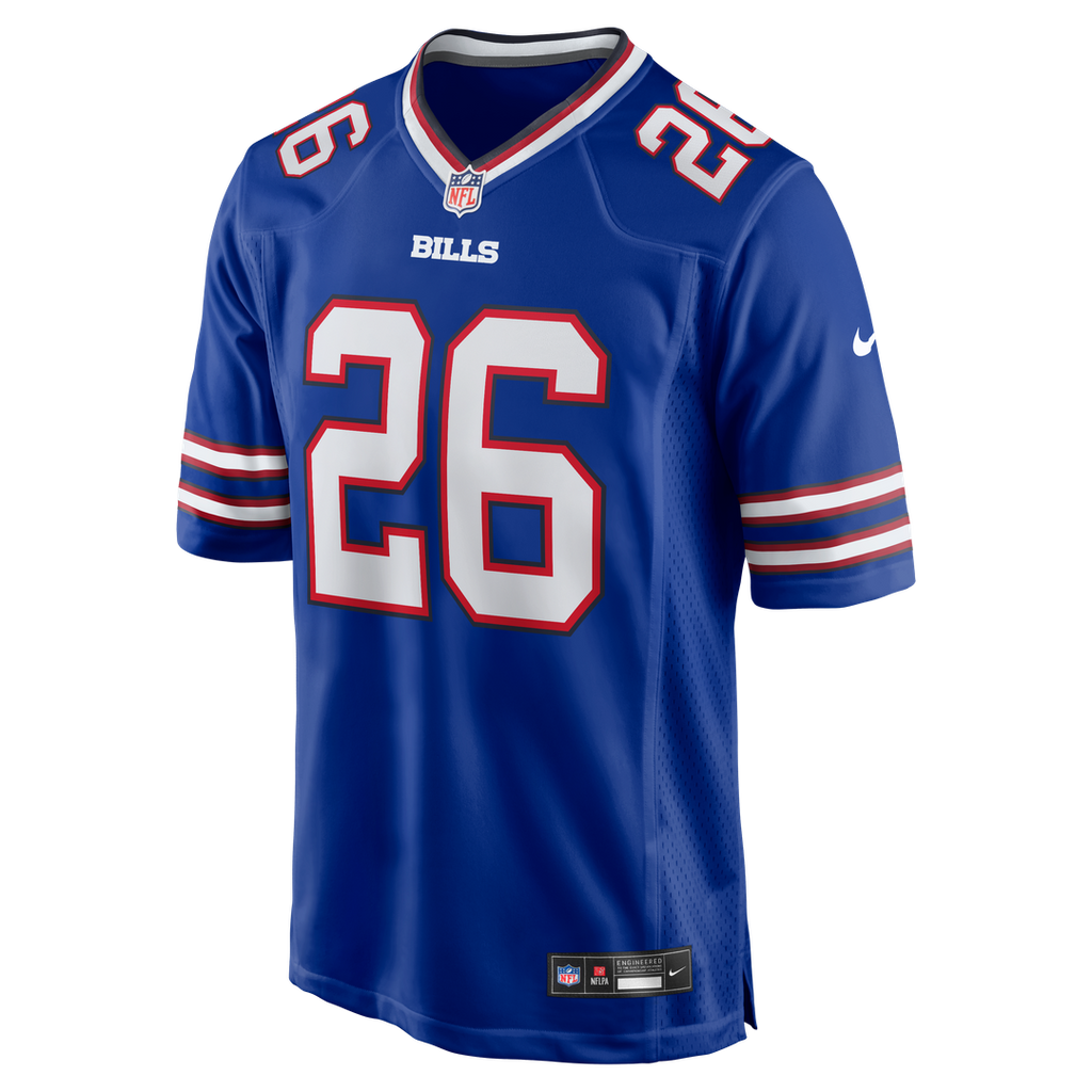 Ty Johnson Buffalo Bills Team Game Jersey - Royal
