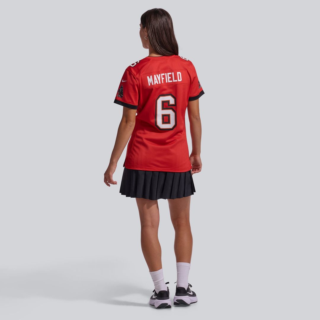 Baker Mayfield Tampa Bay Buccaneers Women's Throwback Game Jersey - Orange