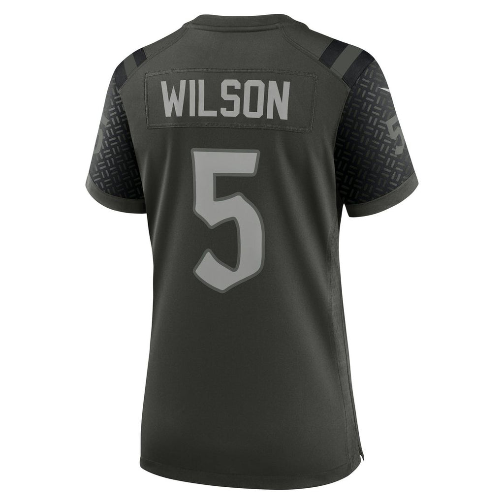 Garrett Wilson New York Jets Women's Rivalries Collection Game Jersey - Green