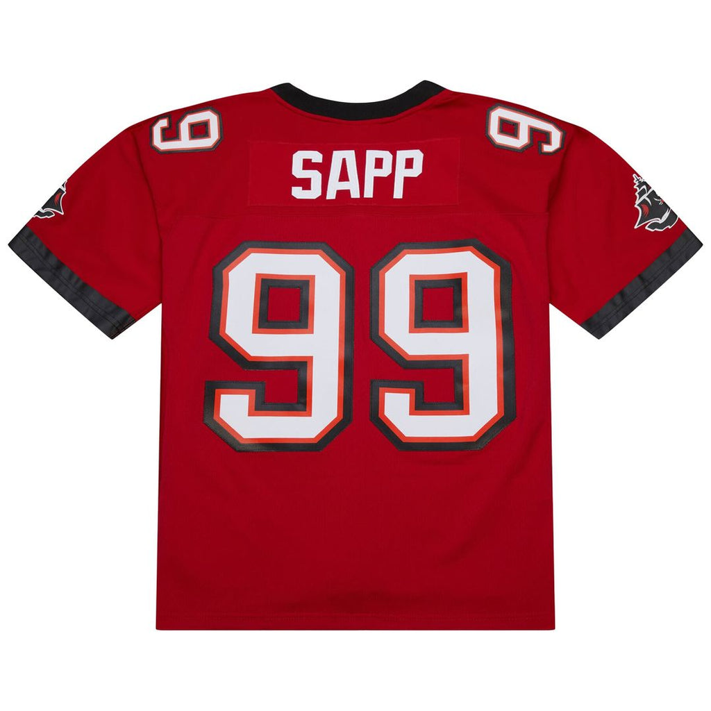 Warren Sapp Tampa Bay Buccaneers 1995 Legacy Replica Jersey - Orange