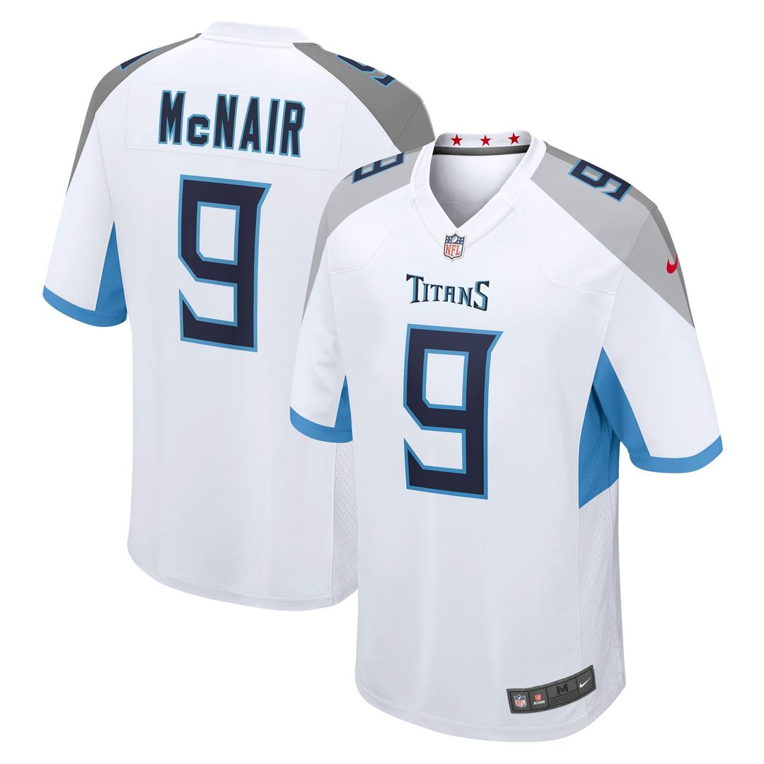 Steve McNair Tennessee Titans Retired Player Game Jersey - White