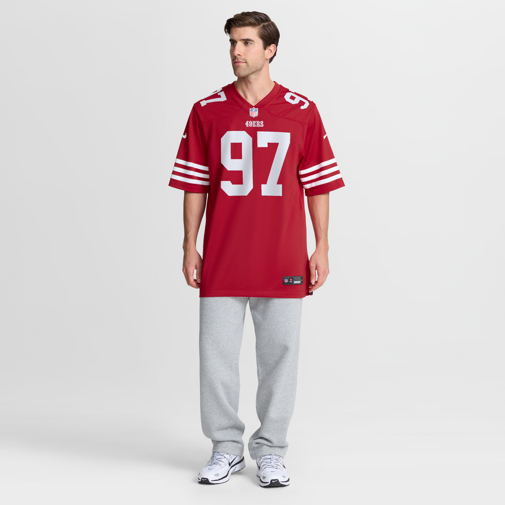 Nick Bosa San Francisco 49ers Player Game Jersey - White