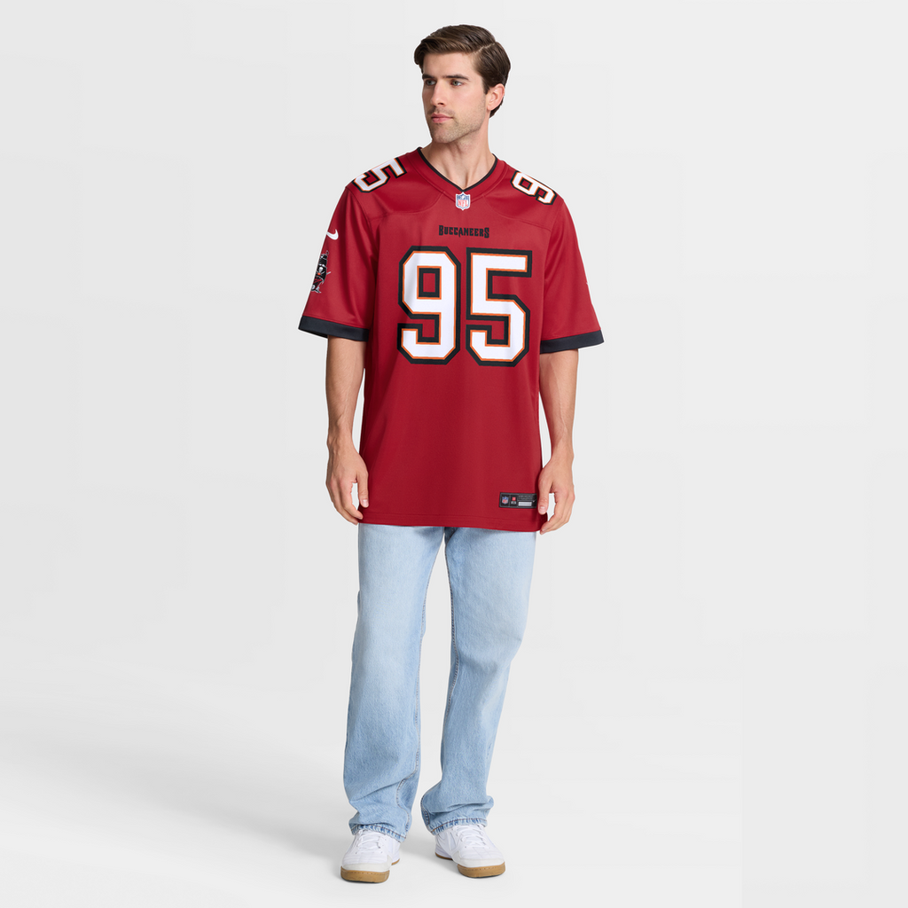 Elijah Roberts Tampa Bay Buccaneers Team Game Jersey - Red