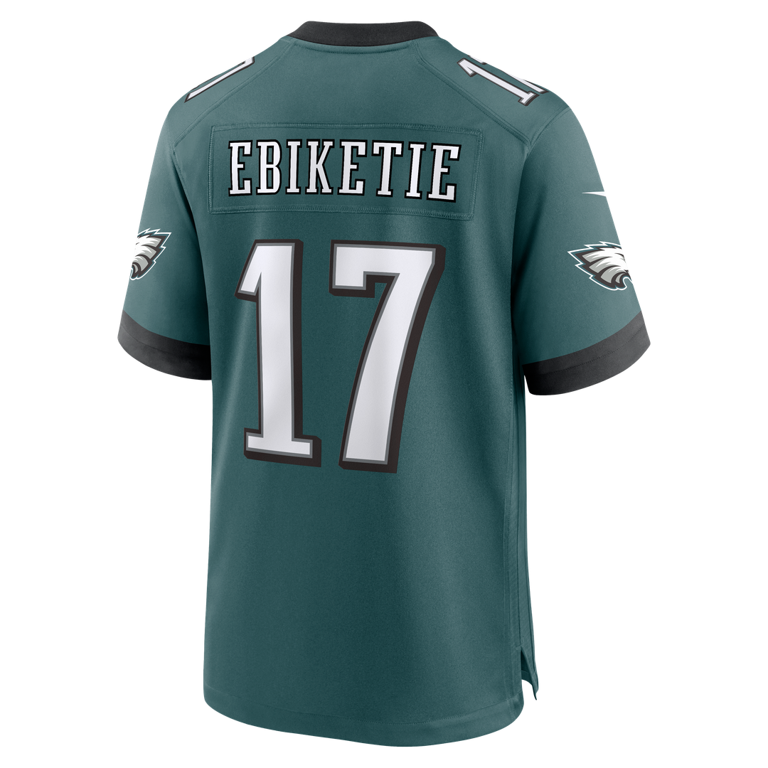 Arnold Ebiketie Philadelphia Eagles Team Game Jersey - Midnight Green
