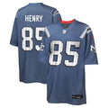 Hunter Henry New England Patriots Youth Rivalries Collection Game Jersey - Storm Blue