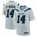 Amon - Ra St. Brown Detroit Lions 2026 Rivalries Collection Game Jersey - Silver
