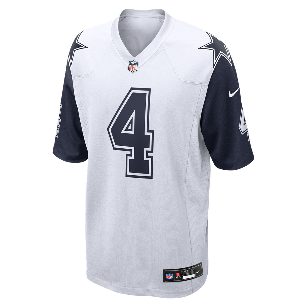 Dak Prescott Dallas Cowboys Alternate Game Team Jersey - Navy