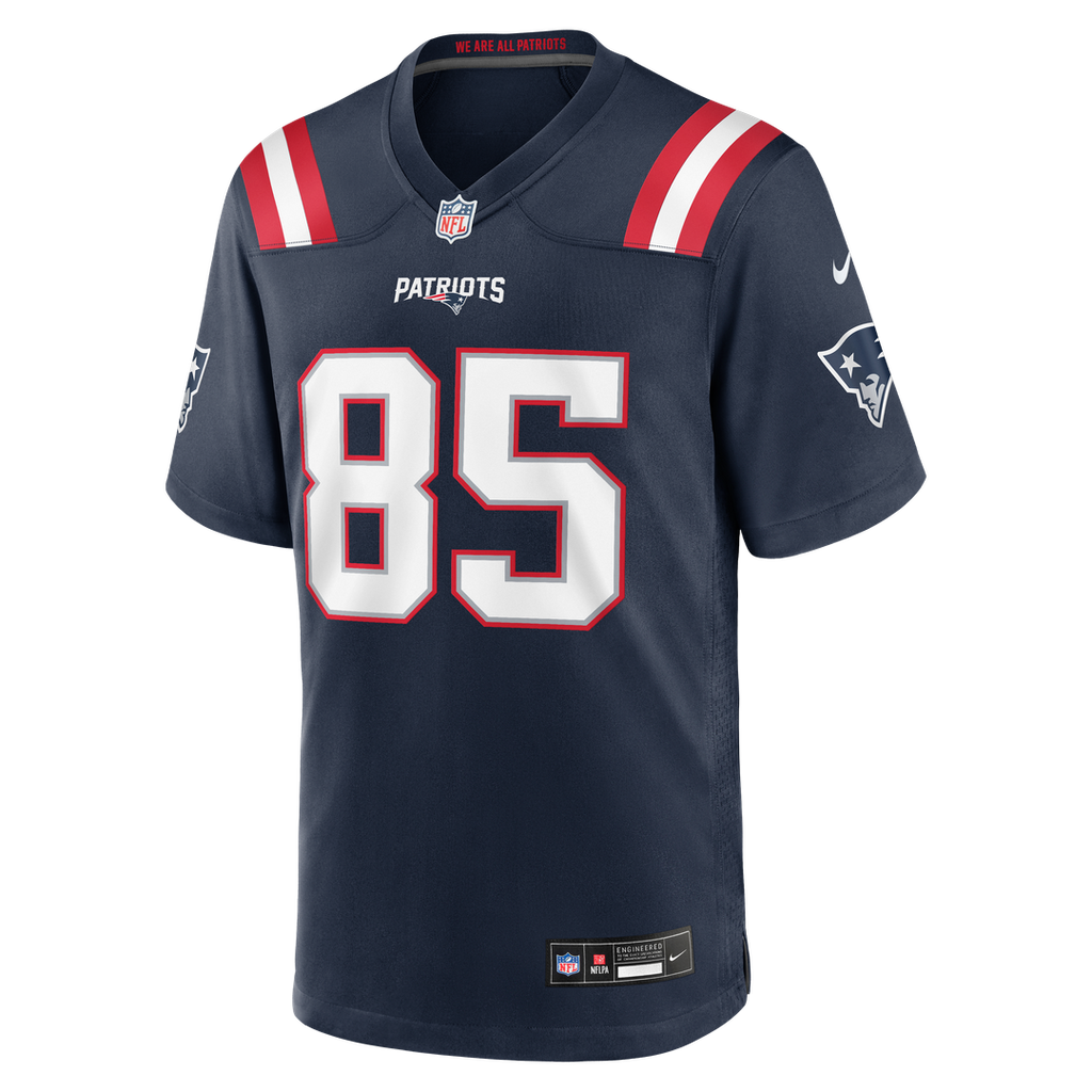 Hunter Henry New England Patriots Team Game Jersey - Navy
