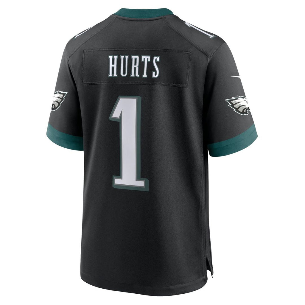 Jalen Hurts Philadelphia Eagles Alternate Game Jersey - Black