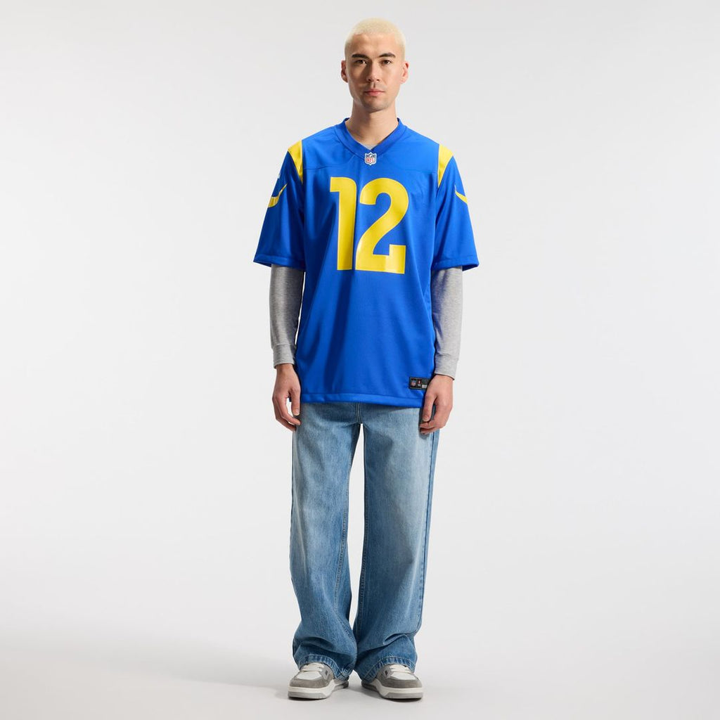 Puka Nacua Los Angeles Rams Team Game Player Jersey - Royal