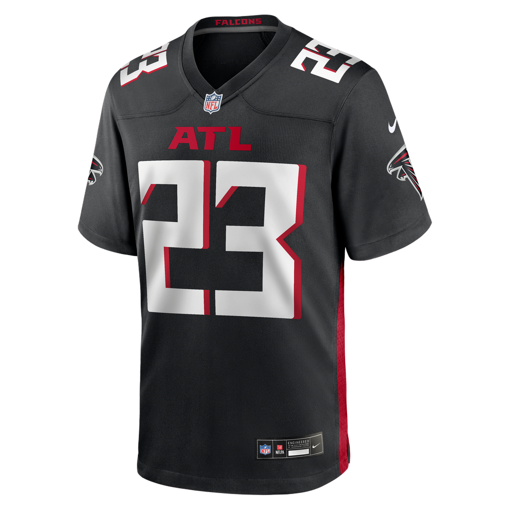 DeMarcco Hellams Atlanta Falcons Team Game Jersey - Black