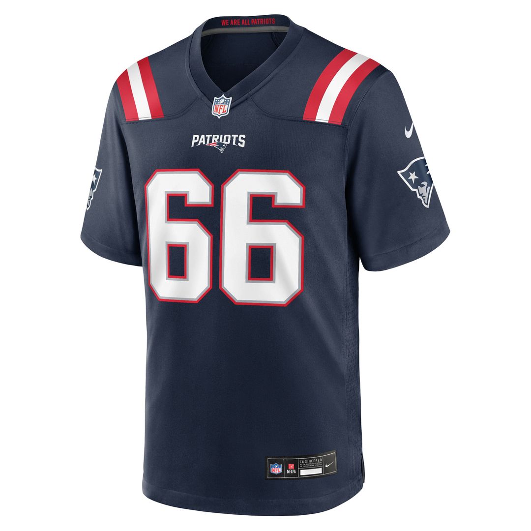 Will Campbell New England Patriots Team Game Jersey - Navy