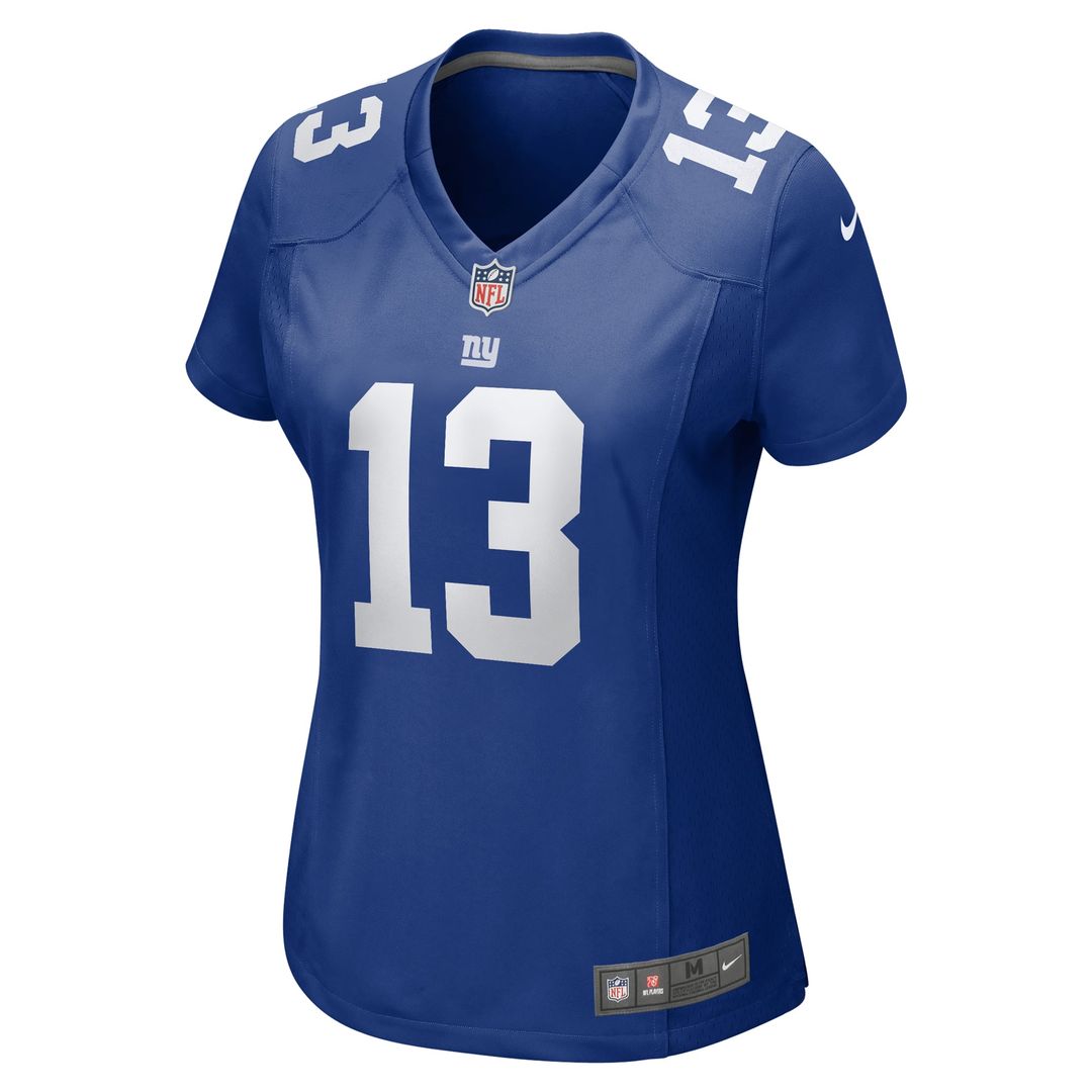 Jalin Hyatt New York Giants Women's Team Game Jersey - Royal