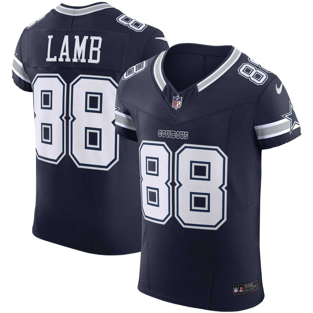 CeeDee Lamb Dallas Cowboys Team Vapor F.U.S.E. Elite Jersey - Navy