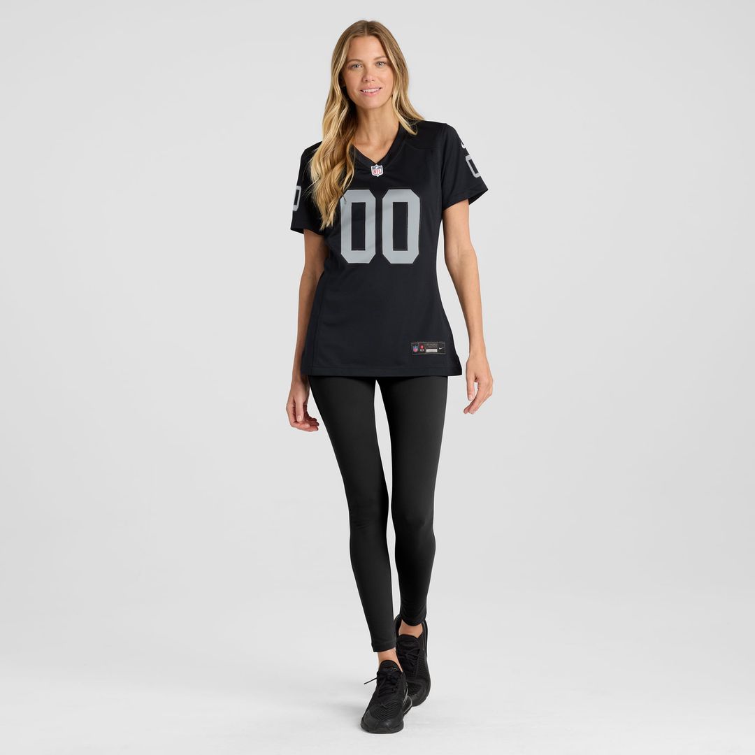 Jim Otto Las Vegas Raiders Women's Game Retired Player Jersey - Black