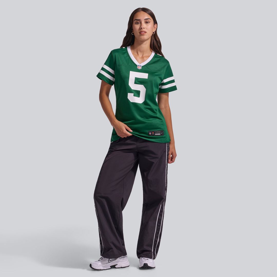 Garrett Wilson New York Jets Women's Game Jersey - Legacy White