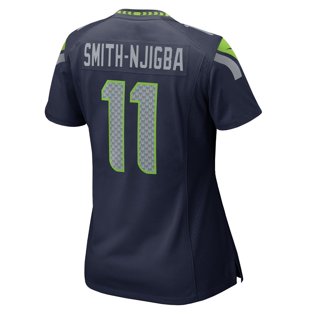 Jaxon Smith - Njigba Seattle Seahawks Women's Game Jersey - College Navy