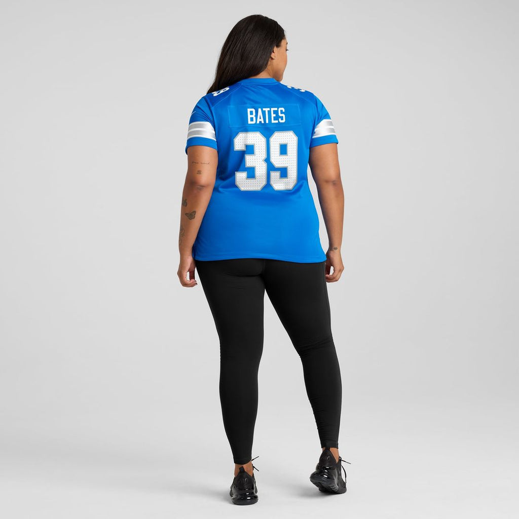 Jake Bates Detroit Lions Women's Team Game Jersey - Blue