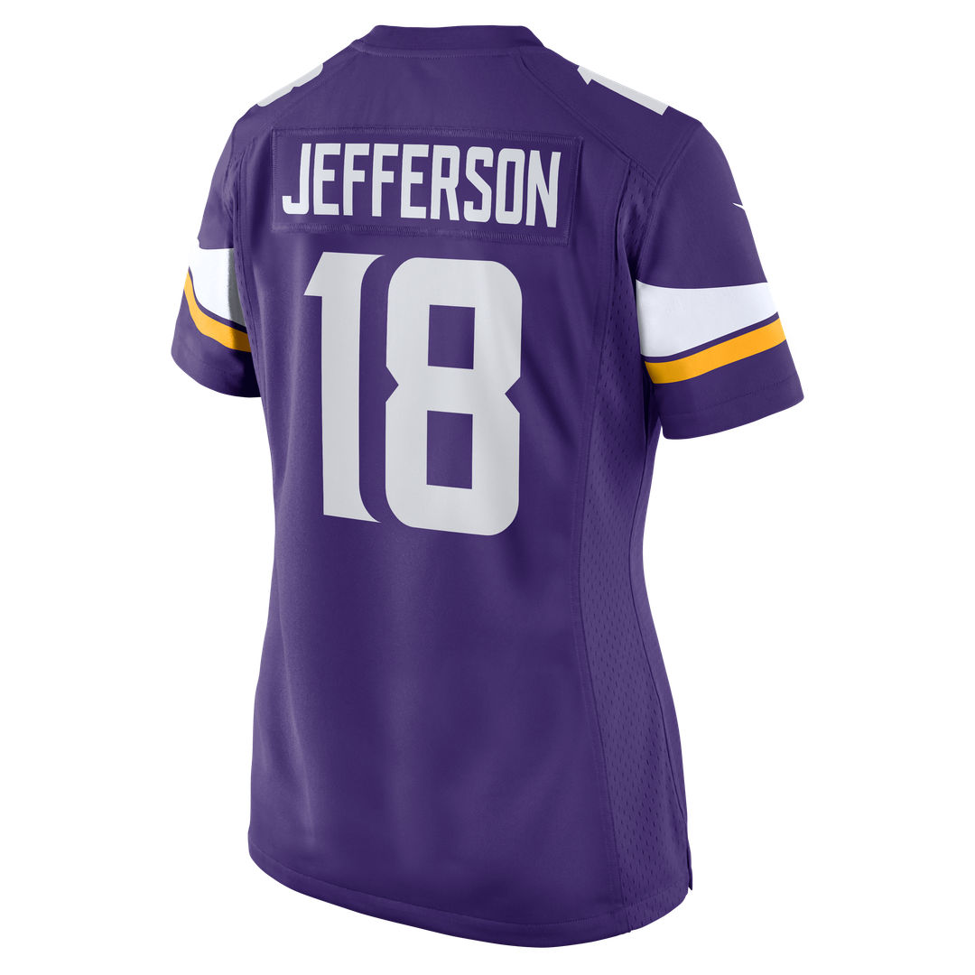 Justin Jefferson Minnesota Vikings Women's Game Player Jersey - White