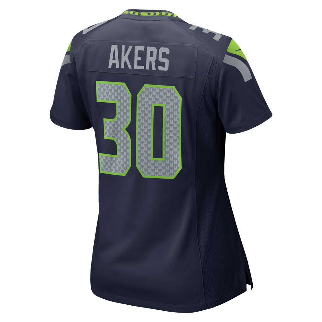 Cam Akers Seattle Seahawks Women's Team Game Jersey - College Navy
