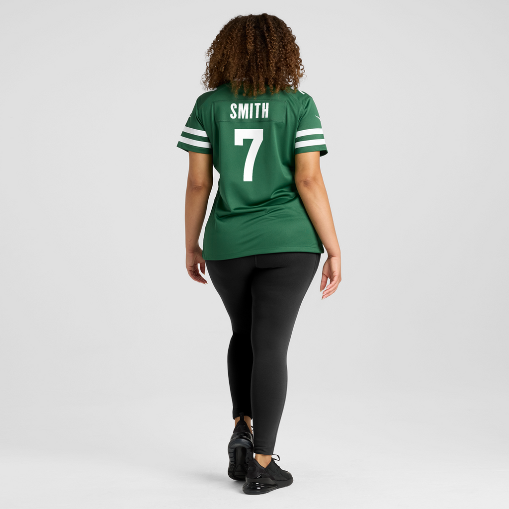 Geno Smith New York Jets Women's Game Jersey - Legacy Green