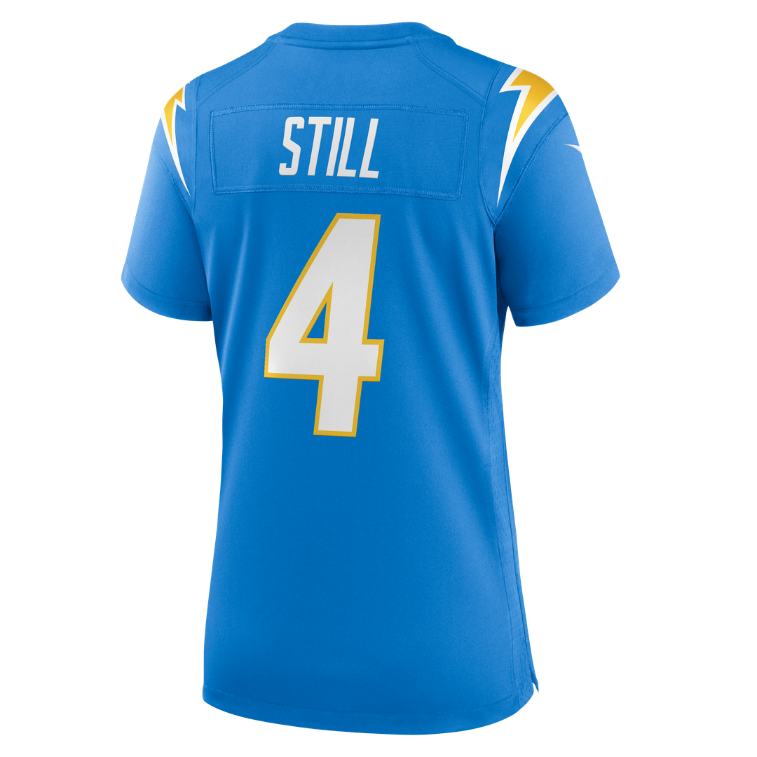 Tarheeb Still Los Angeles Chargers Women's Team Game Jersey - Powder Blue