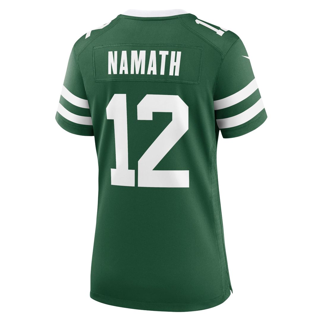 Joe Namath New York Jets Women's Retired Player Alternate Game Jersey - Legacy Black