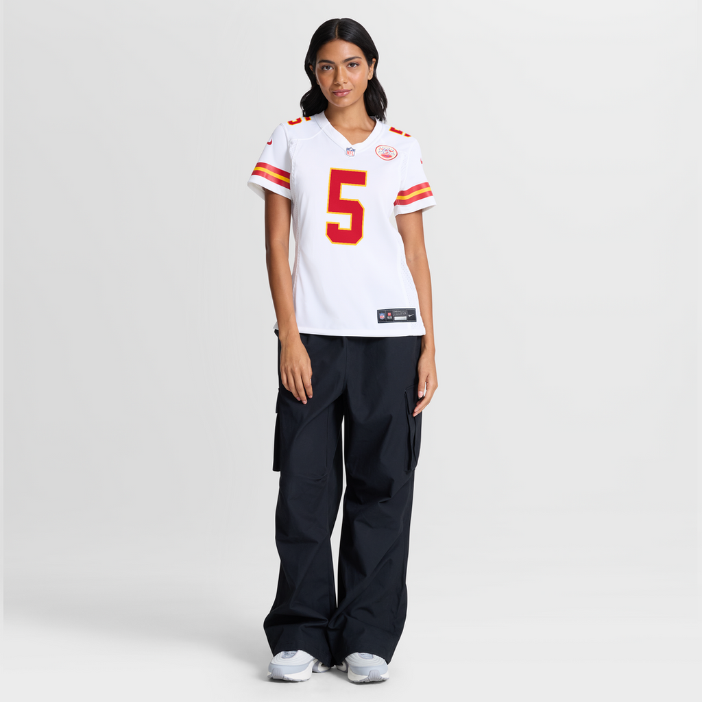 Mansoor Delane Kansas City Chiefs Women's Game Jersey - White