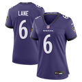 Ja'Kobi Lane Baltimore Ravens Women's Team Game Jersey - Purple