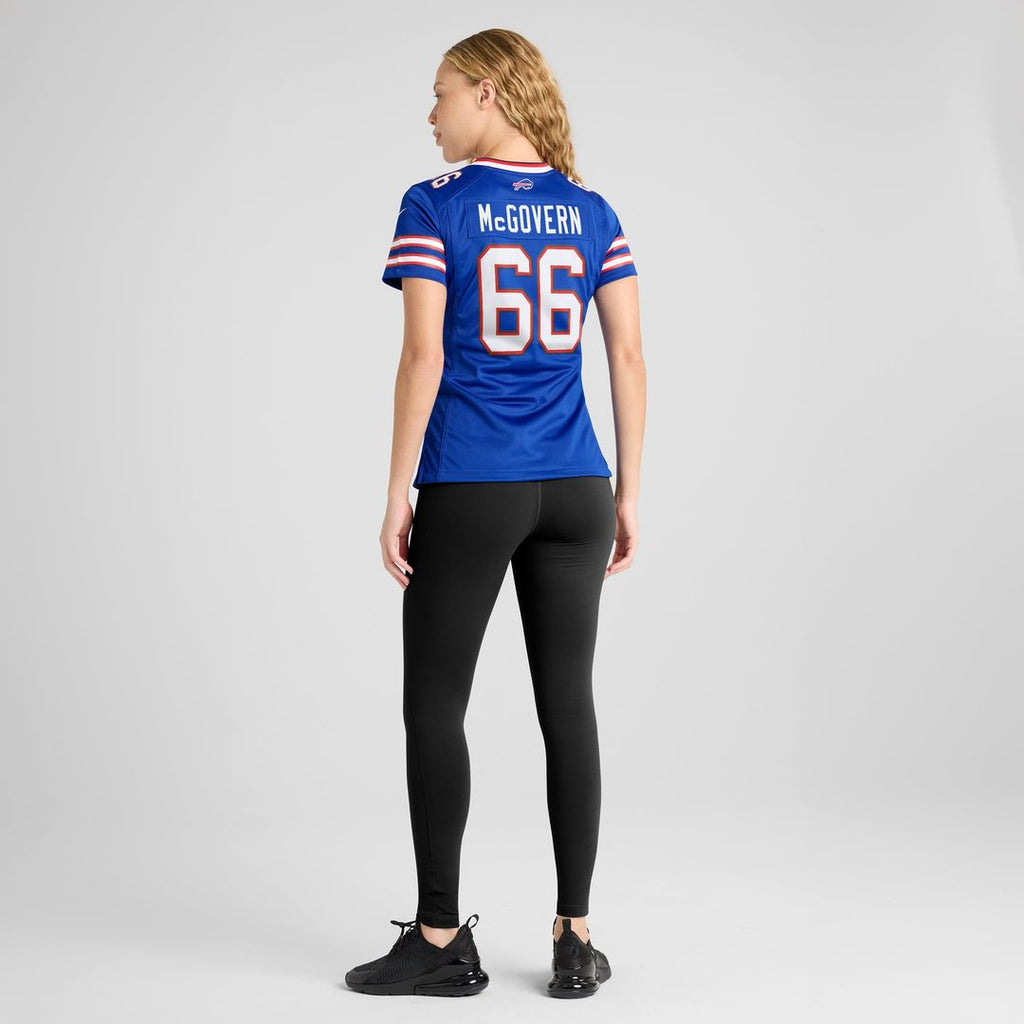 Connor McGovern Buffalo Bills Women's Game Player Jersey - Royal