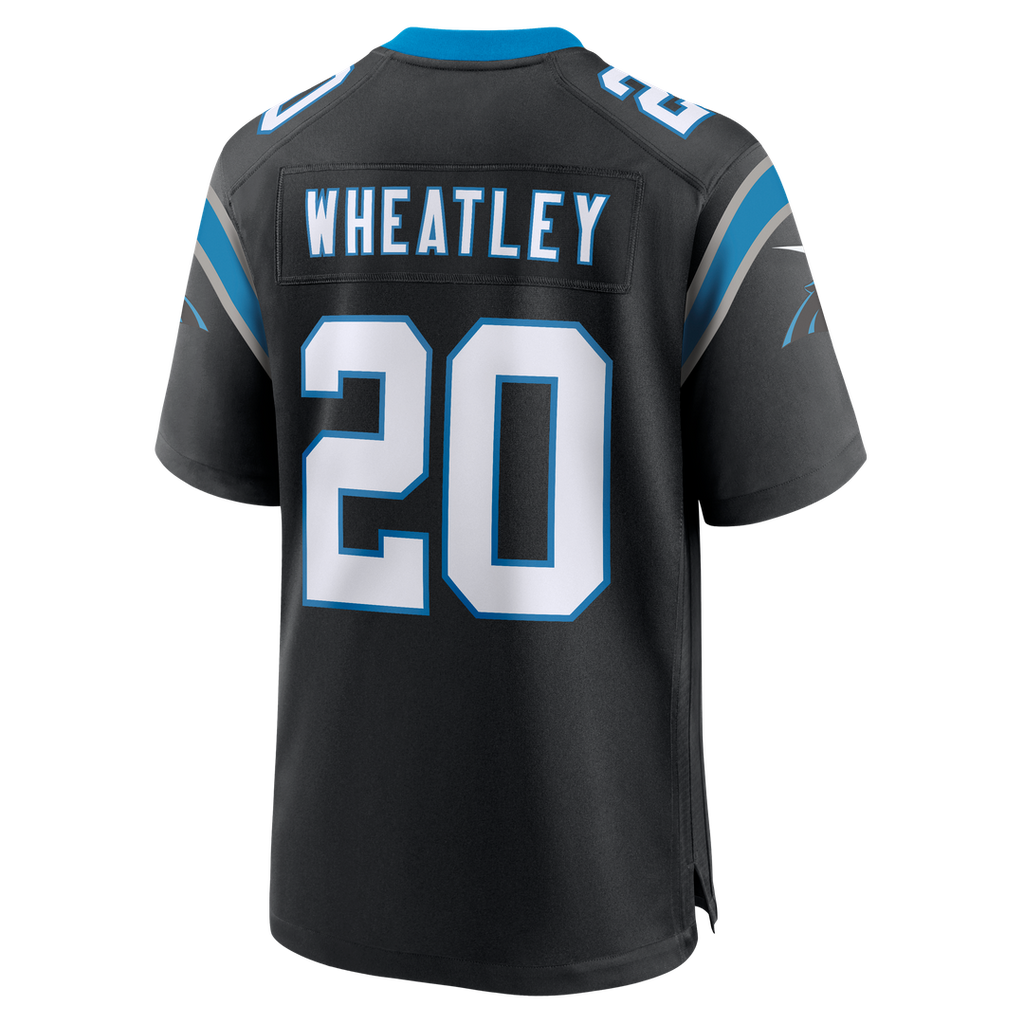 Zakee Wheatley Carolina Panthers Team Game Jersey - Black