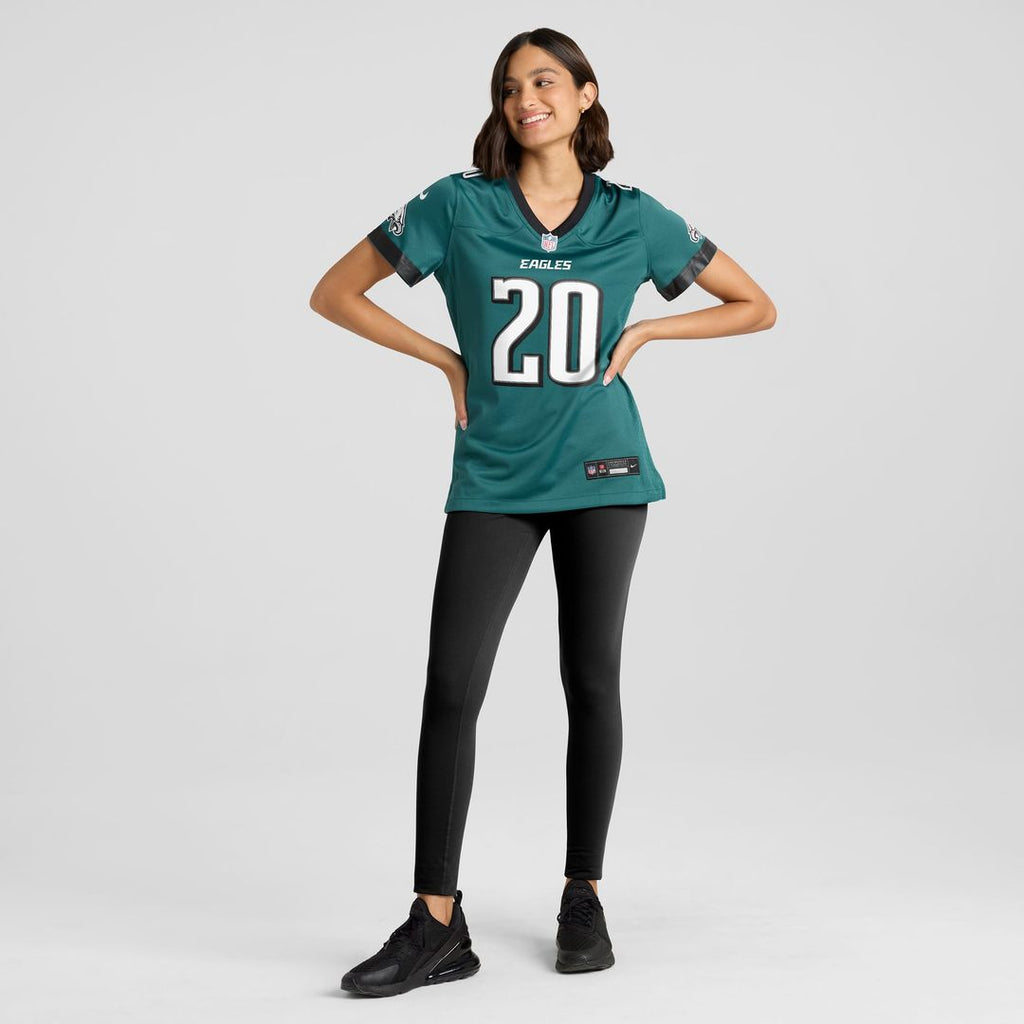 Brian Dawkins Philadelphia Eagles Women's Alternate Game Jersey - Black