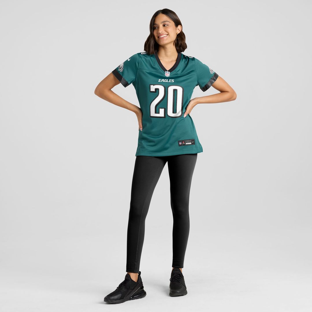 Brian Dawkins Philadelphia Eagles Women's Alternate Game Jersey - Black