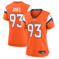D.J. Jones Denver Broncos Women's Team Game Jersey - Orange