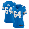 Cade Mays Detroit Lions Women's Team Game Jersey - Blue