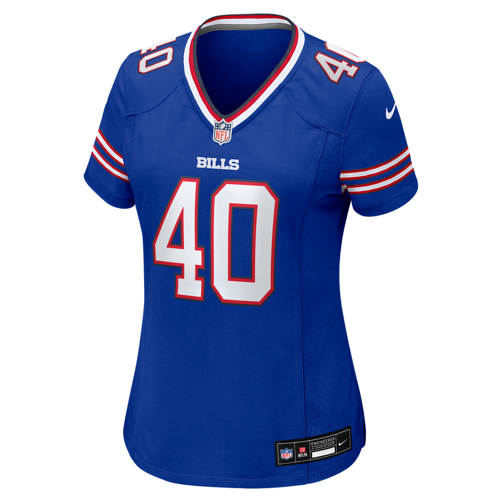 Matthew Wright Buffalo Bills Women's Team Game Jersey - Royal