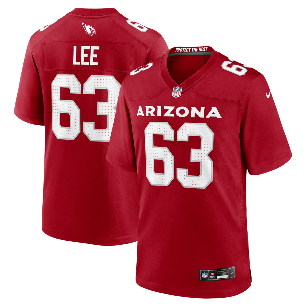 Vershon Lee Arizona Cardinals Team Game Jersey - Cardinal