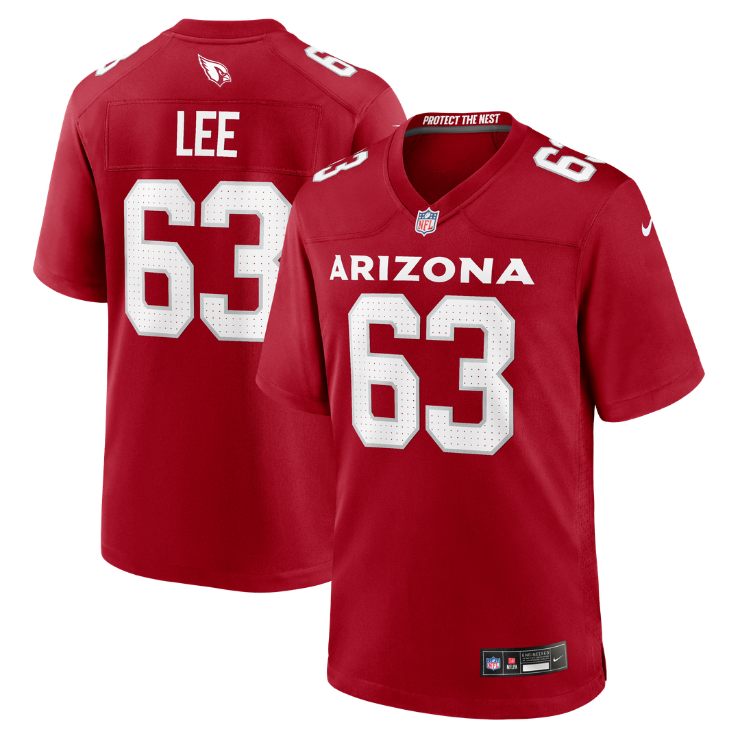 Vershon Lee Arizona Cardinals Team Game Jersey - Cardinal