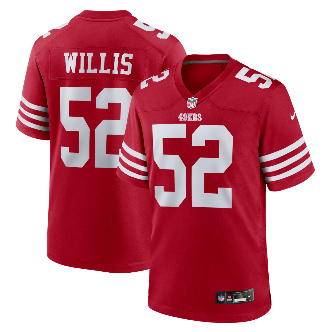 Patrick Willis San Francisco 49ers Retired Player Game Jersey - Scarlet