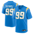 Jamaree Caldwell Los Angeles Chargers Team Game Jersey - Powder Blue