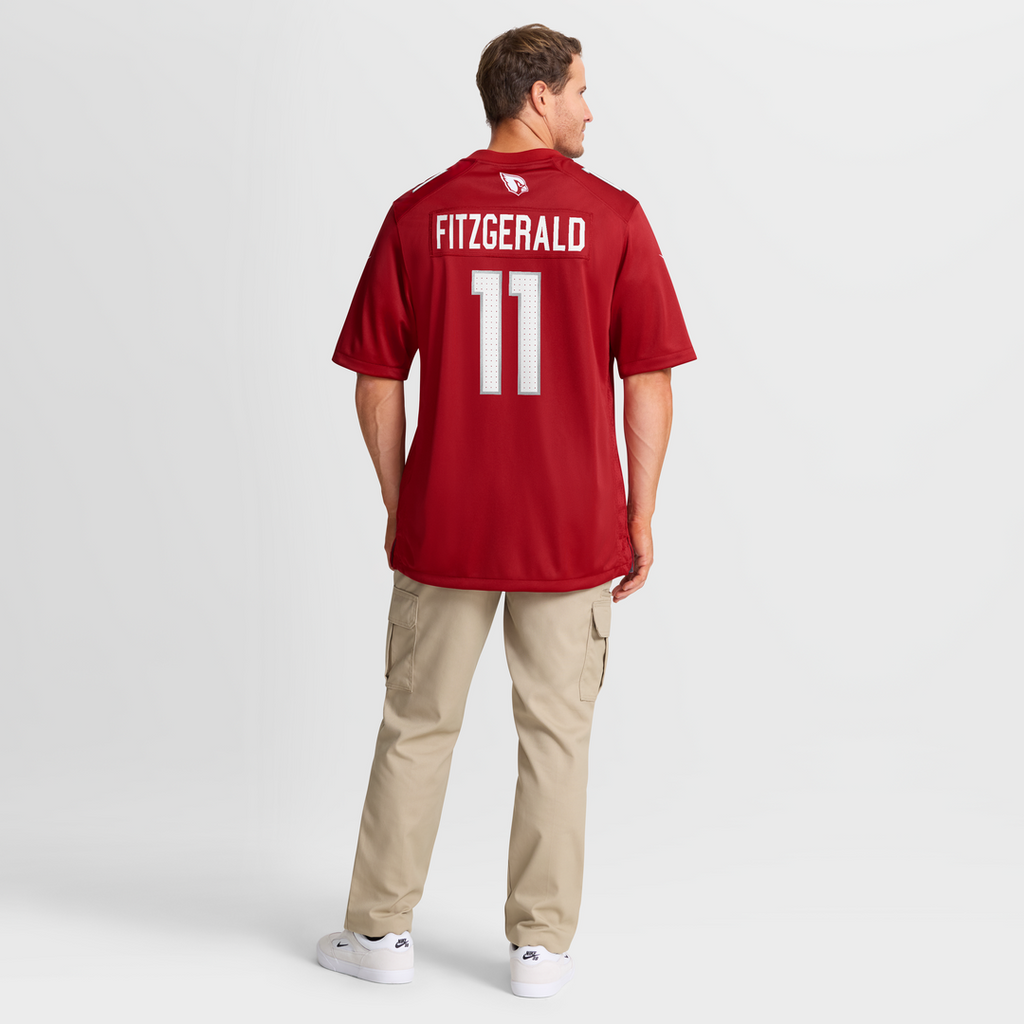 Larry Fitzgerald Arizona Cardinals Team Retired Game Jersey - Cardinal